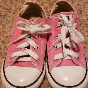 Toddler Pink Converse Size 9
